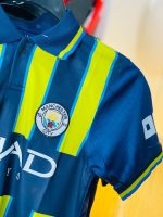 Man City Navy Blue Polo Jersey - Image 2