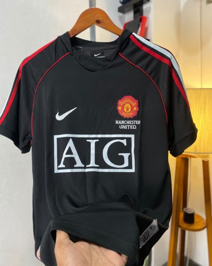 Manchester United 2007/08 black jersey