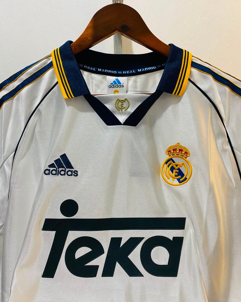 9ca449a6-f358-4372-bfda-b78d5ec98b0e (1) 1999-2000 Real Madrid Home Imported Retro - Image 1